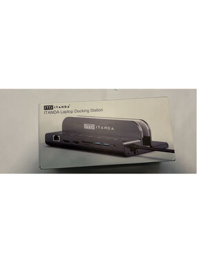 Docking Station for Laptop Itanda Grey 7 Ports